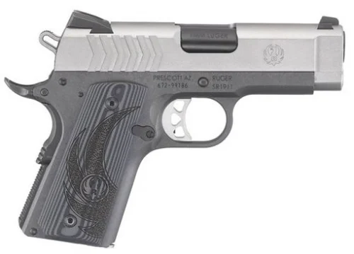 Ruger SR1911 Lightweight Officer 9mm Stainless Pistol