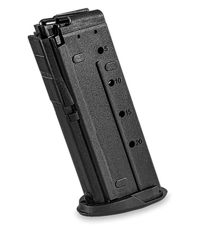 FN OEM Detachable Magazine 20rd 5.7x28mm Black