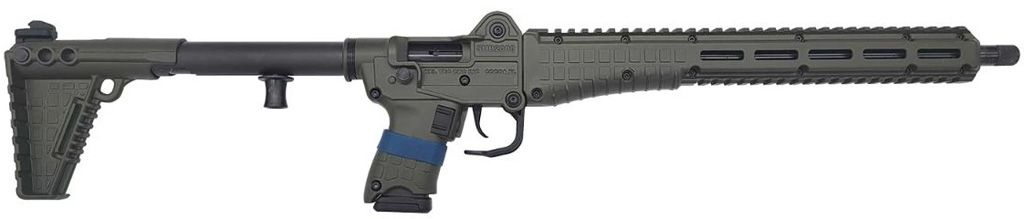 KelTec SUB2000 Gen 3 Foldable 9mm Green Rifle