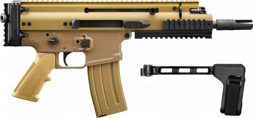 FN SCAR 15P Ultra-Compact 5.56 NATO Flat Dark Earth Pistol