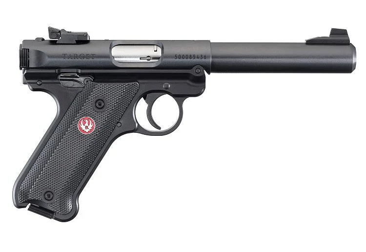 Ruger Mark IV Target .22 LR Blue/Black Pistol