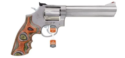 Taurus 66 6-Inch Camo Laminate Grips .357 Mag Stainless Revolver