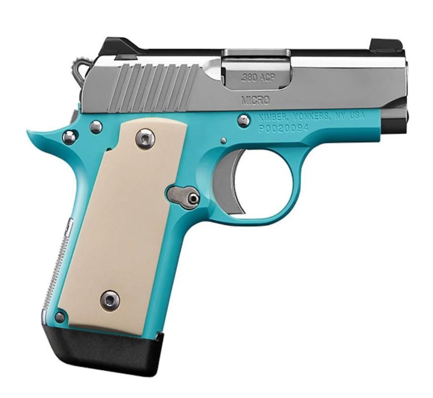 Kimber Micro Bel Air .380 ACP Bel Air Blue Pistol