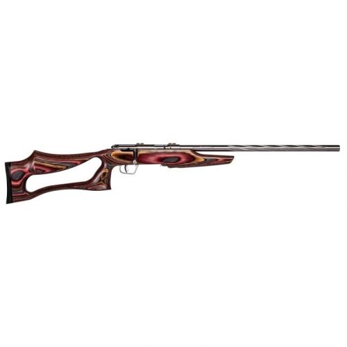 Savage Arms Mark II BSEV Thumbhole Laminate .22 LR Stainless/Silver Rifle