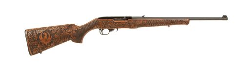 Ruger 10/22 Collectors Edition Carved Walnut .22 LR Blued Rifle