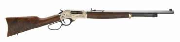 Henry Repeating Arms Lever Action Brass Wildlife H010BWL 619835100085_1 370x87